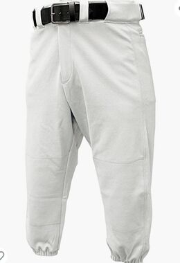 Franklin White Baseball/Softball Pants Youth XL